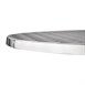 Mesa redonda abatible Bolero 60cm acero inoxidable