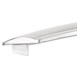 Mesa redonda abatible Bolero 60cm acero inoxidable