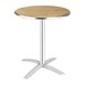 Mesa redonda abatible Bolero 60cm fresno