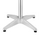 Mesa bistro redonda Bolero 80cm gris