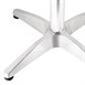 Mesa terraza cuadrada Bolero 60cm acero inoxidable