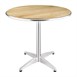 Mesa redonda de madera de fresno Bolero 800mm 