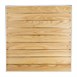 Mesa cuadrada para terraza Bolero 600mm fresno