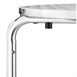 Mesa bistro redonda apilable Bolero 60cm acero inoxidable