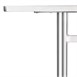 Mesa de base doble Bolero rectangular 120cm