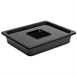Contenedor Gastronorm policarbonato tamaño medio 65mm negro Vogue