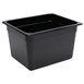 Contenedor Gastronorm policarbonato tamaño medio 200mm negro Vogue