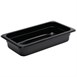 Contenedor Gastronorm policarbonato un tercio 65mm negro Vogue