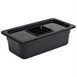 Contenedor Gastronorm policarbonato un tercio 100mm negro Vogue