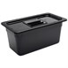 Contenedor Gastronorm policarbonato un tercio 150mm negro Vogue