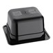 Contenedor Gastronorm policarbonato un sexto 100mm negro Vogue