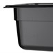 Contenedor Gastronorm policarbonato un sexto 100mm negro Vogue