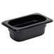 Contenedor Gastronorm policarbonato un noveno 65mm negro Vogue