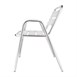 Sillones apilable Bolero 780mm aluminio