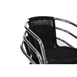 Silla con brazos Bolero aluminio-polietileno negro (Juego 4)