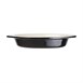 Molde ovalado gratinar negra 650ml Vogue