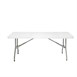 Mesa multiusos rectangular plegable Bolero 183cm
