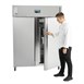 Congelador Gastronorm de uso intensivo doble puerta Polar Serie U 1300L