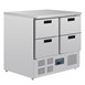 Refrigerador mostrador compacto 4 puertas 240L Polar Serie G