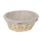 Cesta de mimbre Olympia redonda