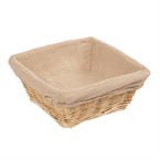 Cesta de mimbre Olympia cuadrada