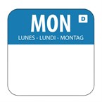 Etiquetas solubles de rotación de alimentos Vogue Lunes