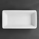 Recipiente Gastronorm tamaño un tercio blanco 65mm Olympia