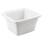 Recipiente Gastronorm tamaño un sexto blanco 100mm Olympia