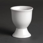 Huevera porcelana blanca Olympia