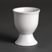 Huevera porcelana blanca Olympia