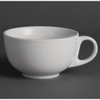 Tazas de capuchino blancas 425ml Olympia