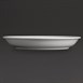 Platos de taza de capuchino blancos 180mm Olympia
