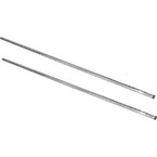 Postes verticales cromados 1270mm Vogue
