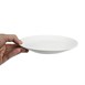 Platos llanos sin borde Olympia blancos 200mm