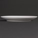 Platos llanos sin borde Olympia blancos 230mm