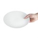 Platos llanos sin borde Olympia blancos 250mm