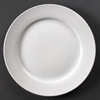 Platos llanos borde ancho Olympia Linear 250mm