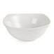 Cuencos cuadrados borde onda Olympia blancos 220mm