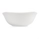 Cuencos cuadrados borde onda Olympia blancos 220mm