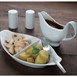 Salseras blancas Olympia 340ml