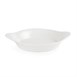 Platos ovalados redondeados con asas blancos 156 x 126mm Olympia