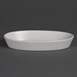 Fuentes ovaladas blancas Olympia 195 x 110mm