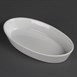 Fuentes ovaladas blancas Olympia 195 x 110mm