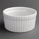 Cuencos soufflé blancos Olympia 105mm