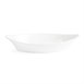 Fuentes ovaladas con asas Olympia blancas 253 x 140mm