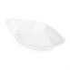 Fuentes ovaladas con asas Olympia blancas 253 x 140mm