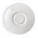Platos de taza espresso blancos 120mm Olympia