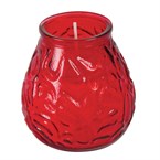 Velas para barra Bolsius Lowboy rojas