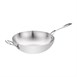 Wok de base plana de tres capas 310mm Vogue