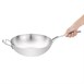 Wok de base plana de tres capas 310mm Vogue